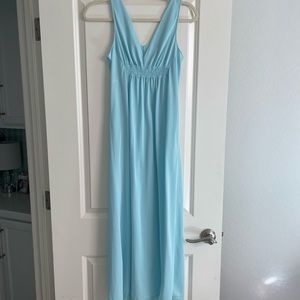 Vintage nightgown 1960’s full length nylon size small EUC